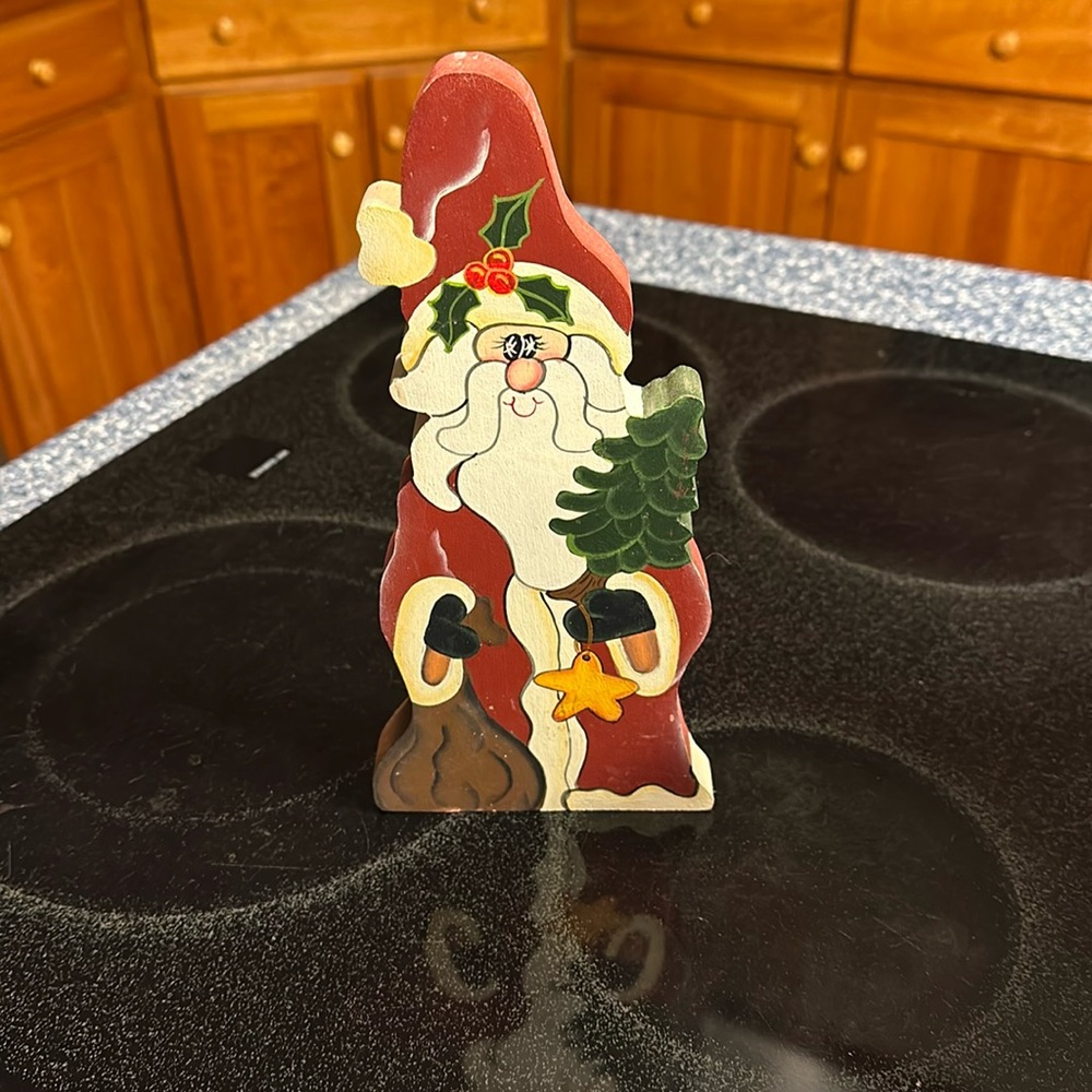 Hand painted Santa